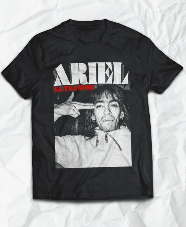 Polera - Ariel El Traidor, estilo Cumbia, camiseta tropical