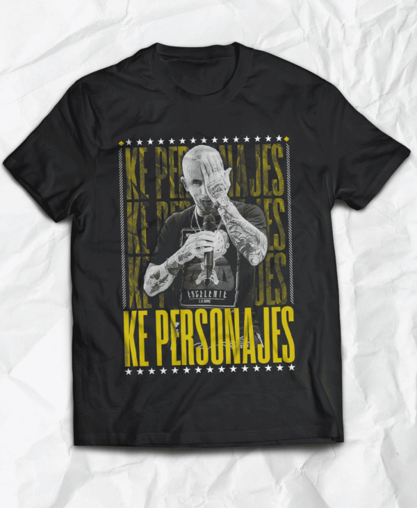 Polera - Ema Noir Ke Perosnajes, estilo Cumbia, moda tropical