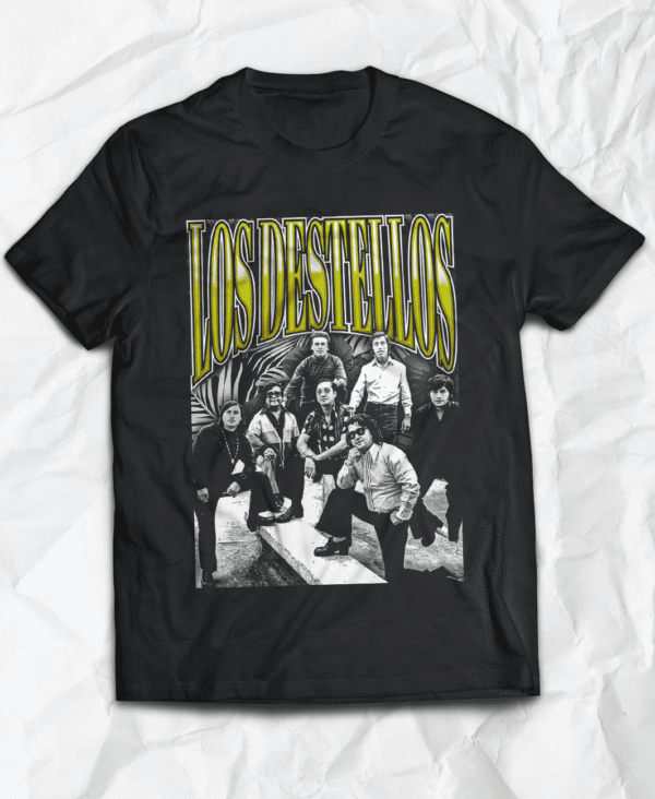 Polera - Los Destellos, estilo Cumbia Peruana, inspirada en cumbia peruana, ropa tropical