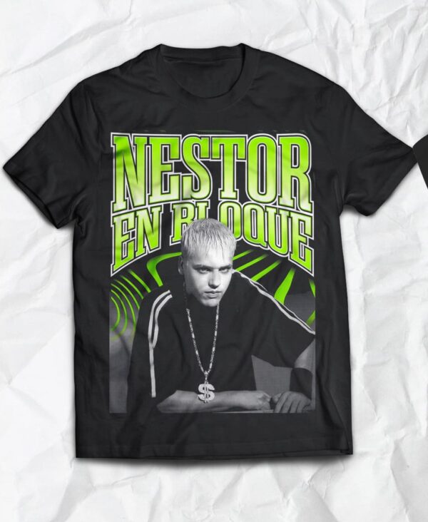 Polera - Nestor En Bloque 1, estilo Cumbia, polera de cumbia