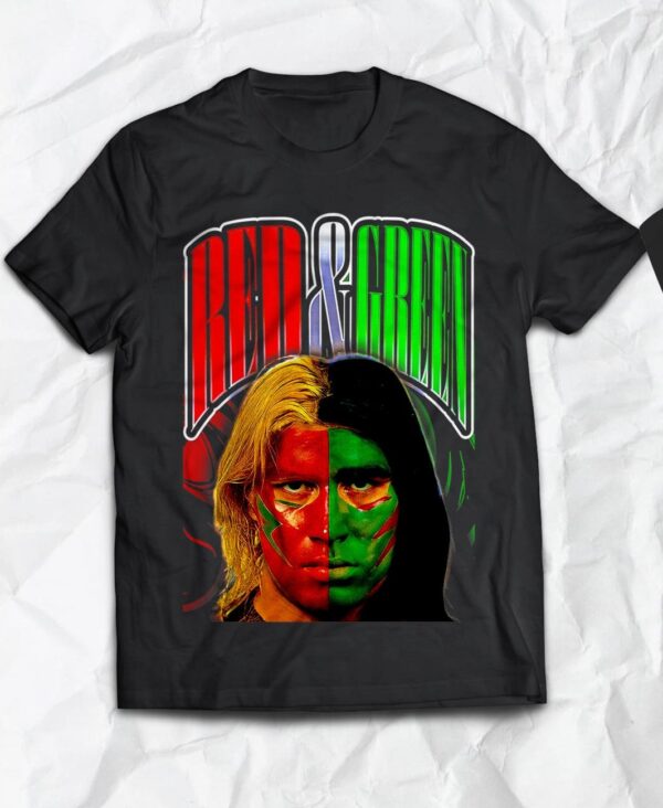Polera - Red Y Green, estilo Cumbia, ropa de cumbia