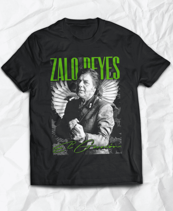 Polera - Zalo Reyes, estilo Musica Chilena, inspirada en musica chilena, camiseta cumbiera