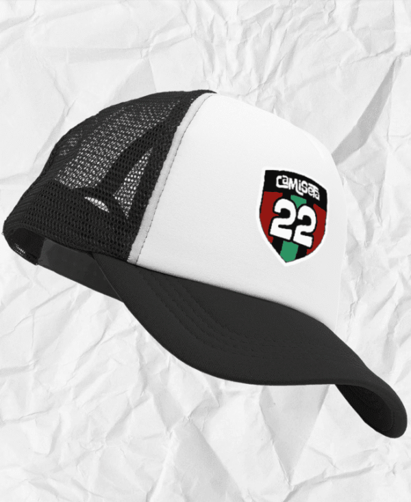 Polera Gorro Camiseta 22 - Verde/Rojo, polera de cumbia