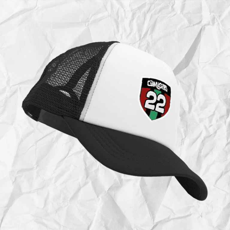 Polera Gorro Camiseta 22 - Verde/Rojo, polera de cumbia