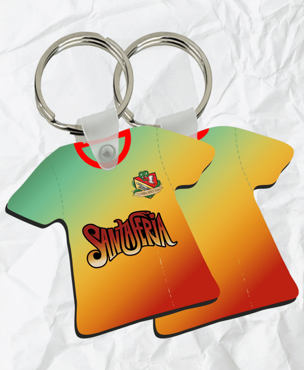 Polera Llavero Camiseta santaferia 3, estilo Accesorios, inspirada en Accesorios, estilo cumbiero
