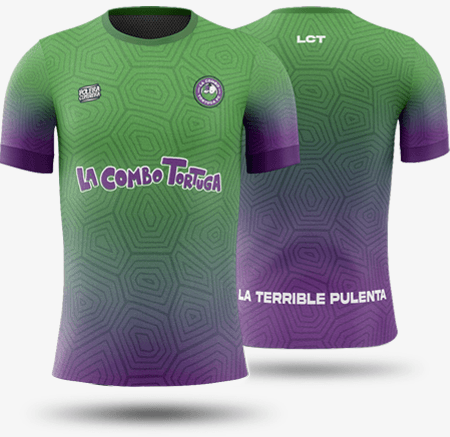Camiseta cumbiera la combo tortuga