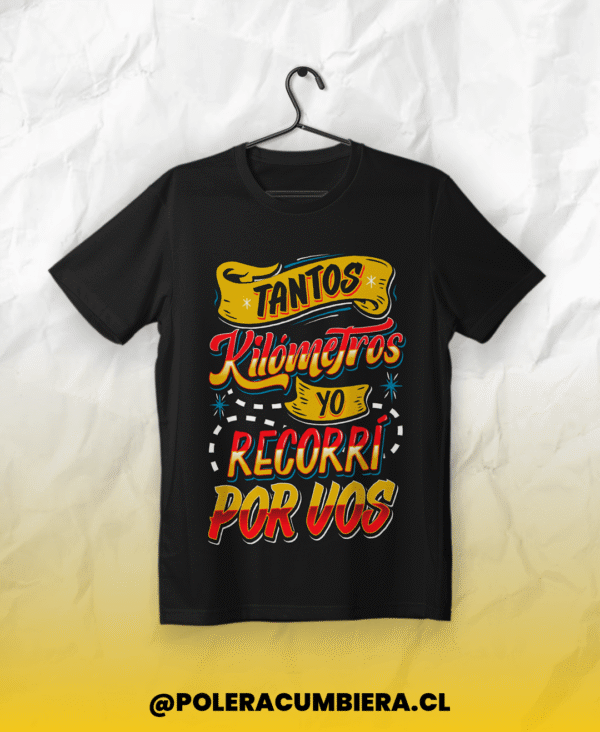 Polera Los Caligaris - Kilómetros, estilo Los Caligaris, ropa tropical